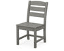 POLYWOOD Lakeside Dining Side Chair in Slate Grey image