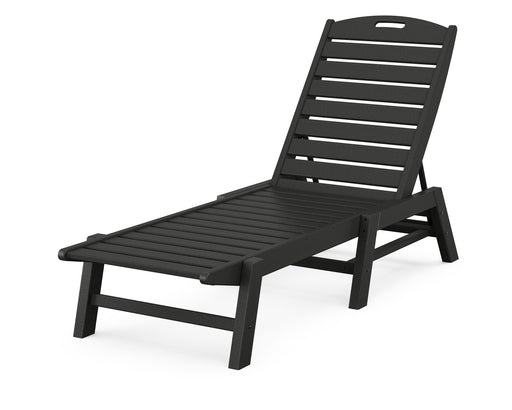 POLYWOOD Nautical Chaise in Black image