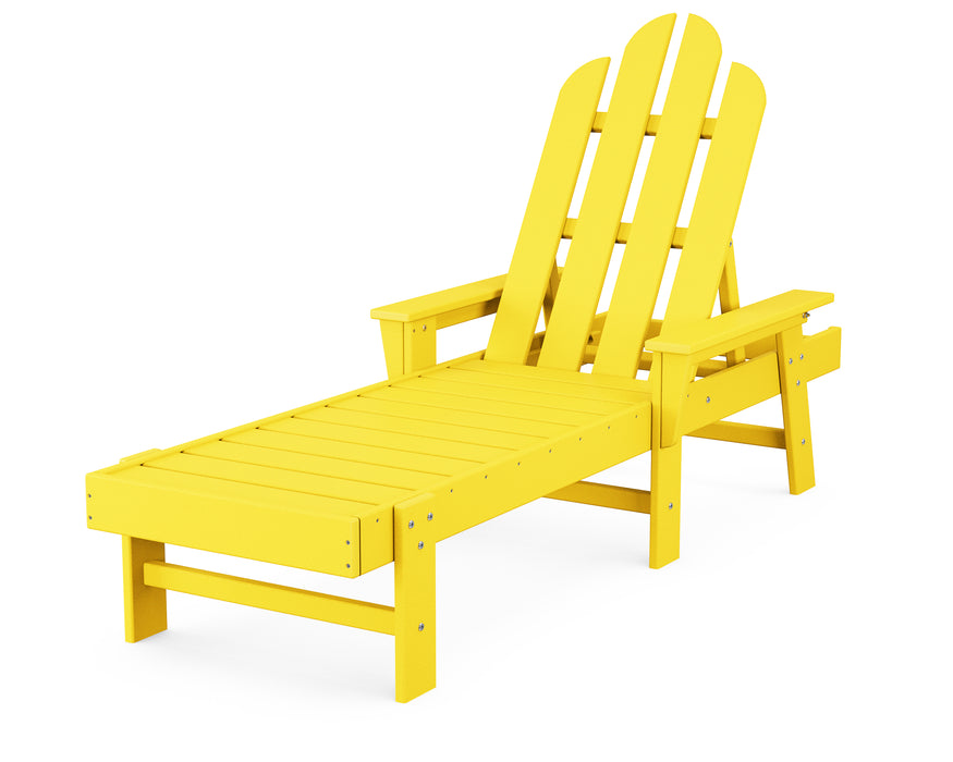 POLYWOOD Long Island Chaise in Lemon image