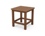 POLYWOOD Seashell 18" Side Table in Teak image