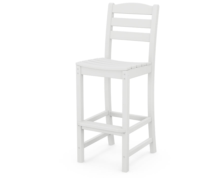 POLYWOOD La Casa Cafe Bar Side Chair in White image