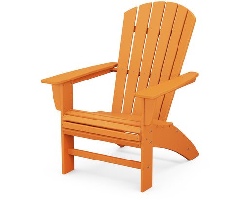 POLYWOOD Nautical Curveback Adirondack Chair in Tangerine image