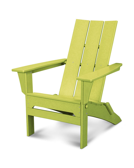 POLYWOOD Modern Folding Adirondack in Lime image