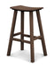 POLYWOOD Traditional 30" Saddle Bar Stool in Mahogany image