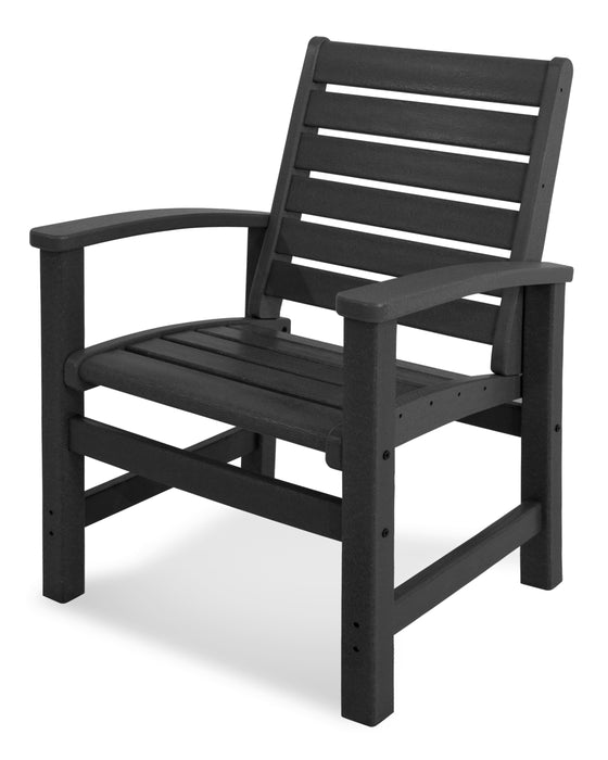 POLYWOOD Signature Dining Chair in Black