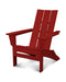 POLYWOOD Modern Folding Adirondack in Crimson Red image