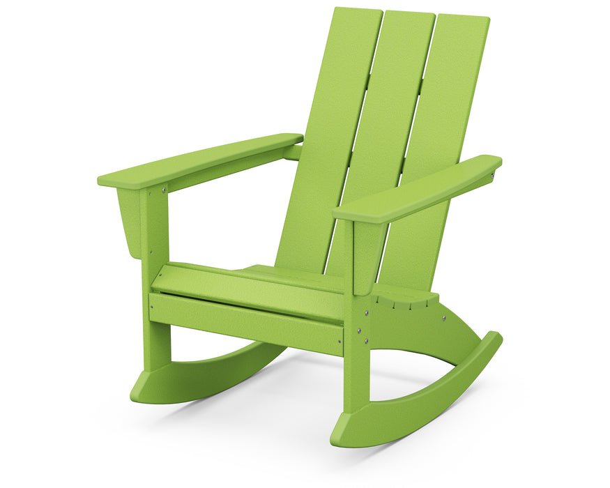 POLYWOOD Modern Adirondack Rocking Chair in Lime image
