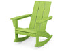 POLYWOOD Modern Adirondack Rocking Chair in Lime image