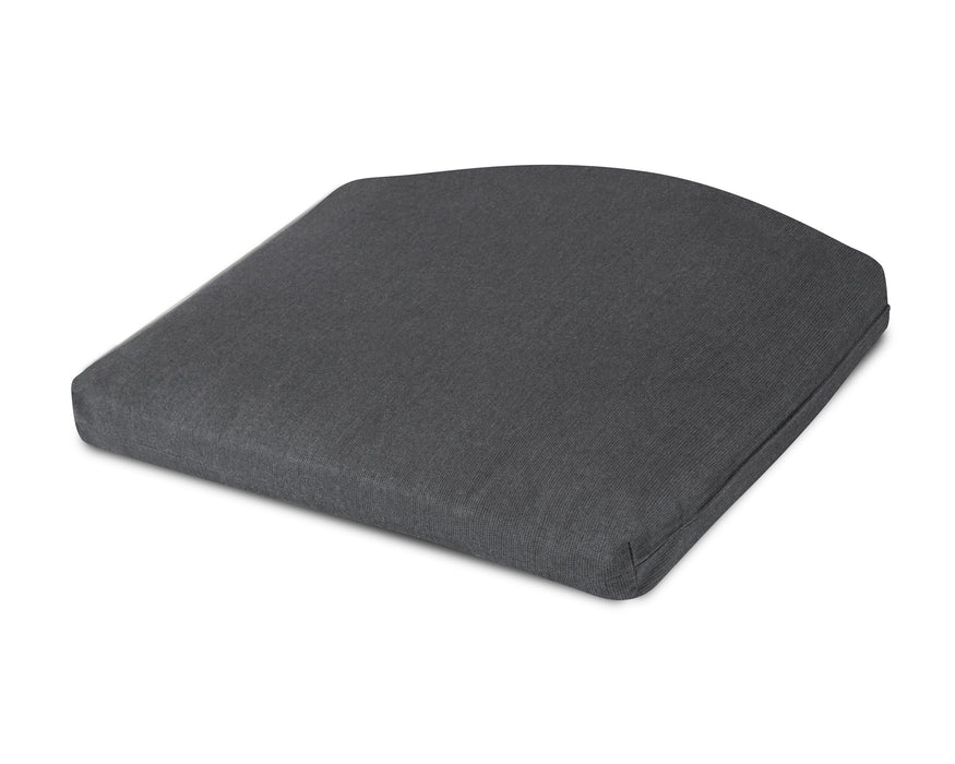 POLYWOOD Standard Seat Cushion 18"D x 22"W x 2.5"H in Spectrum Carbon image