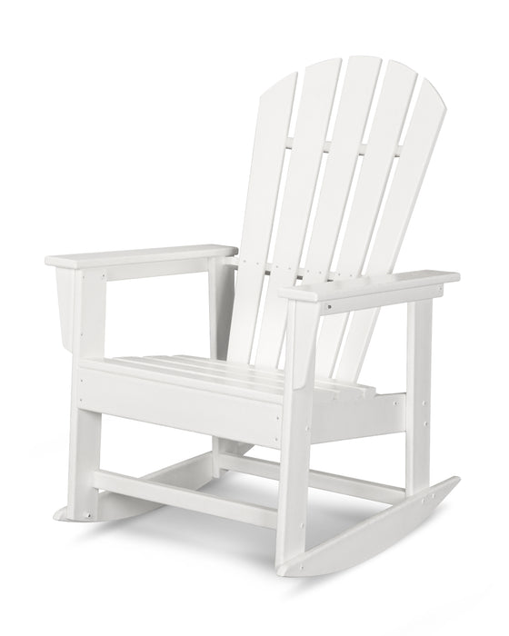 POLYWOOD South Beach Rocking Chair in White