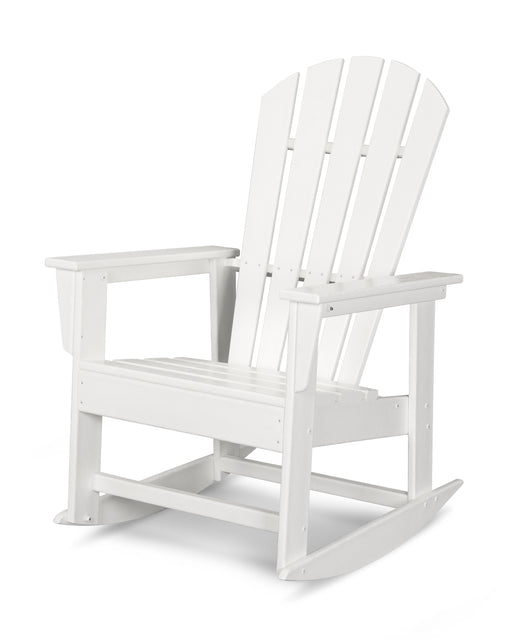 POLYWOOD South Beach Rocking Chair in White image