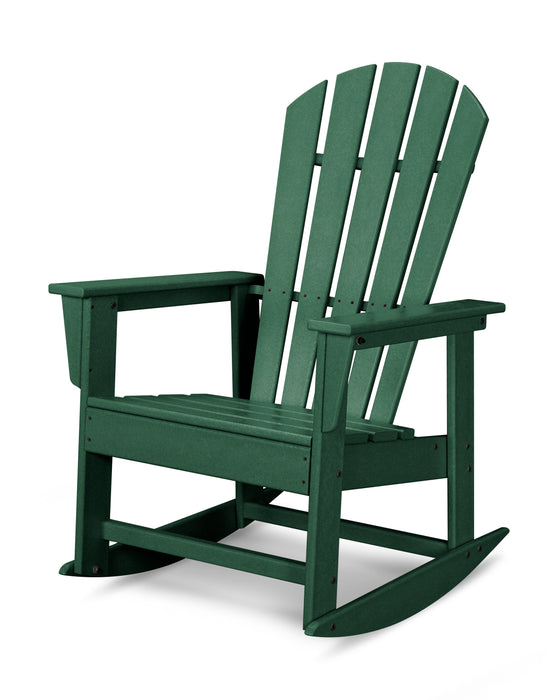 POLYWOOD South Beach Rocking Chair in Green image