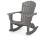 POLYWOOD Seashell Rocking Chair in Slate Grey image