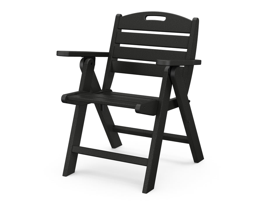 POLYWOOD Nautical Lowback Chair in Black image