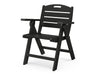POLYWOOD Nautical Lowback Chair in Black image