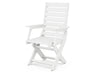 POLYWOOD Captain Dining Chair in White image