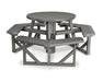 POLYWOOD Park 36" Round Picnic Table in Slate Grey image