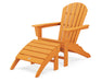 POLYWOOD South Beach Adirondack 2-Piece Set in Tangerine image