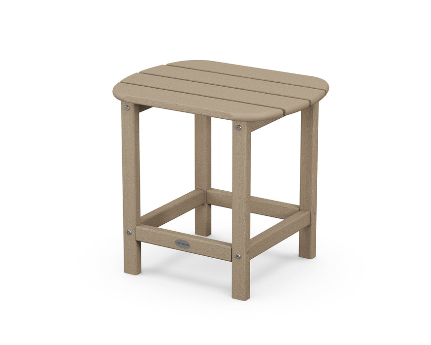 POLYWOOD South Beach 18" Side Table in Vintage Sahara