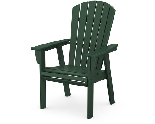 POLYWOOD Nautical Curveback Upright Adirondack Chair in Green image