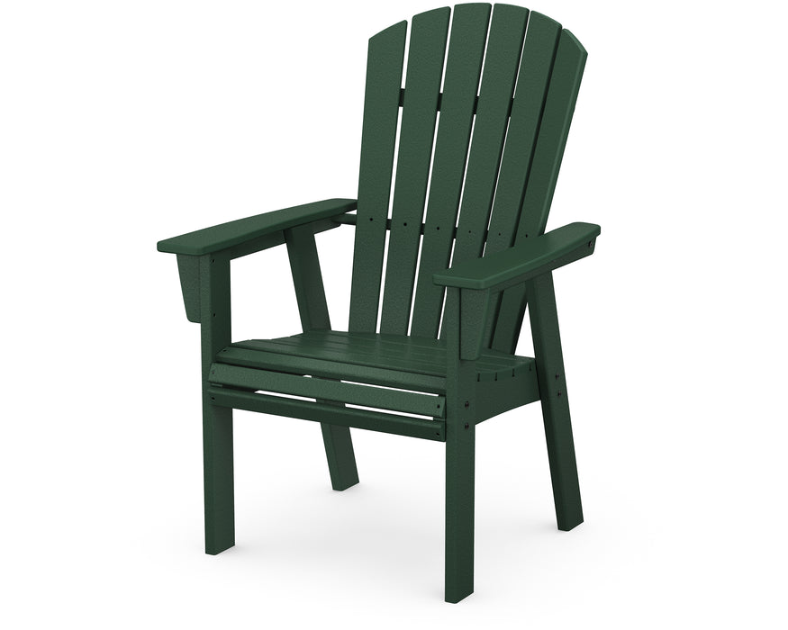 POLYWOOD Nautical Curveback Upright Adirondack Chair in Green image
